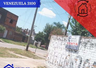 Venta de terreno excelente zona calle Venezuela 3100 c/ servicios