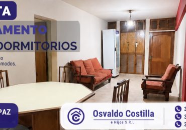 DEPARTAMENTO 2 DORMITORIOS CON COCHERA